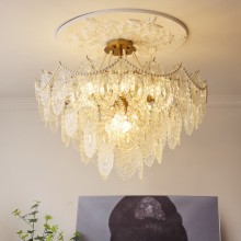 法式輕奢主臥室燈吊燈現(xiàn)代簡約網紅水晶創(chuàng)意設計師燈房間客廳燈具